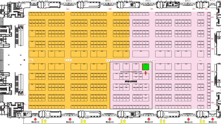 安速货运深圳跨境电商展览会展位图.png